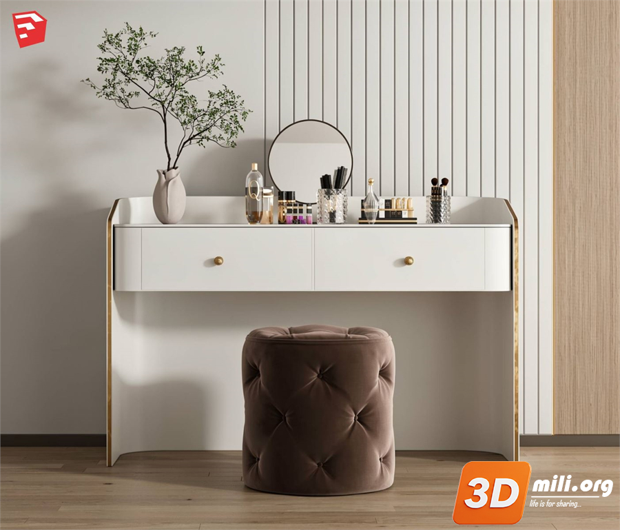 Dressing Table Skp Files 